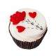 Red Heart Balloons Choco Cup Cake চকো কাপ কেক 6 pc