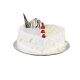 Heart Shaped White Forest Cake সাদা ফরেস্ট কেক 500 gm