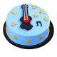Musical Theme Chocolate Cake মিউজিক্যাল থিম চকোলেট কেক 1 kg